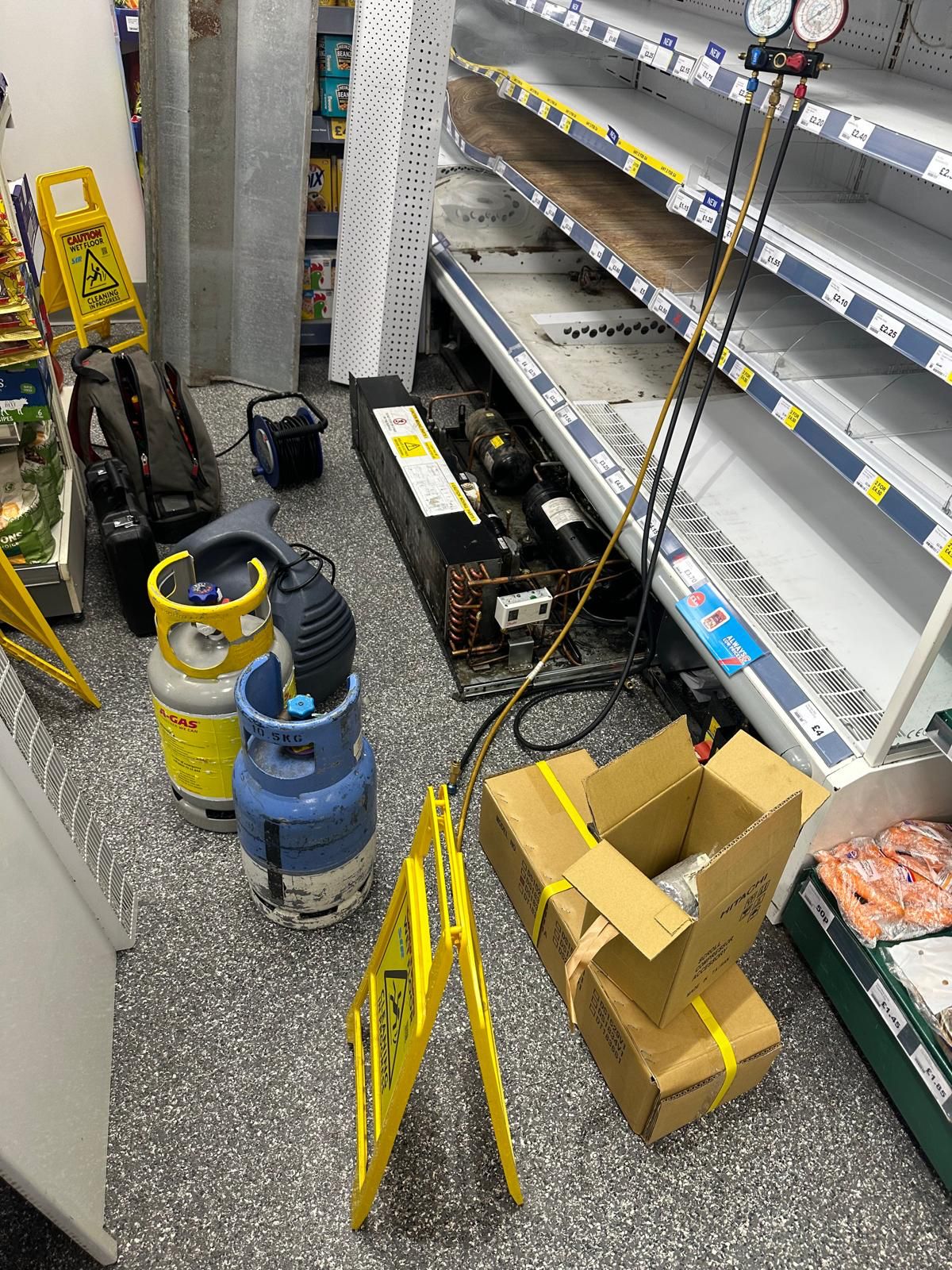 Caterkool Commercial Refrigeration Repairs supermarket chiller